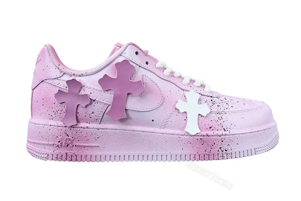 View 2 of Chrome Hearts X AIR FORCE 1 CW2288-111