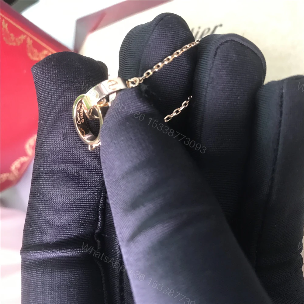 View 3 of Cartier Love Pendant Necklace Yellow Gold B7212400