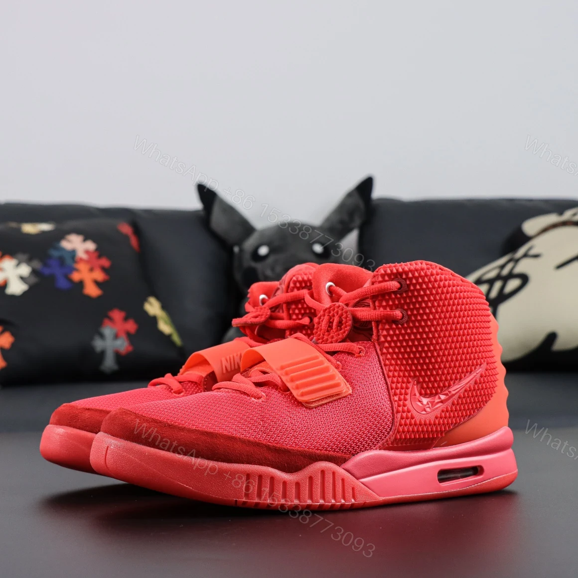 View 9 of Air Nike Yeezy 2 Red October Reps