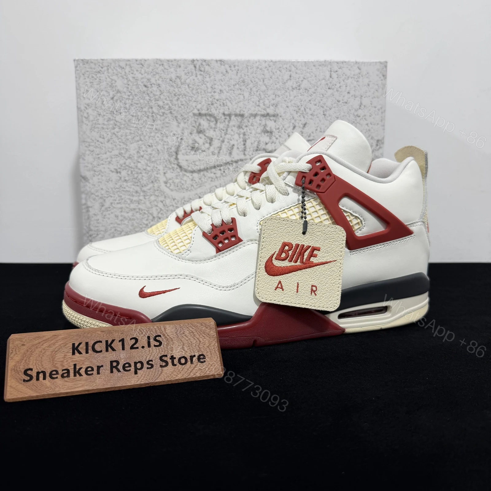 Air Jordan 4 Retro Nigel Sylvester Brick After Brick Reps — view 1