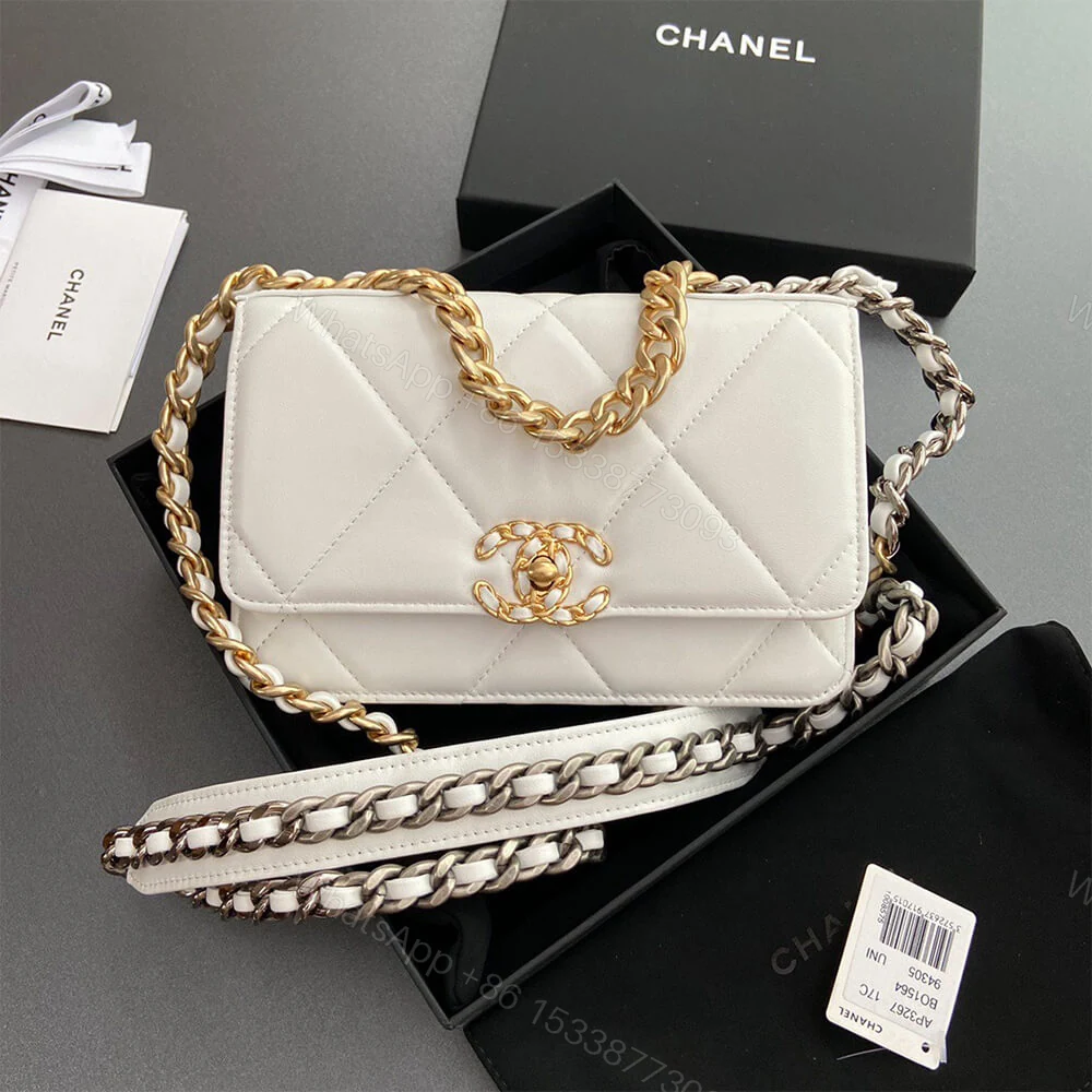 View 2 of CHANEL 19 Wallet on Chain