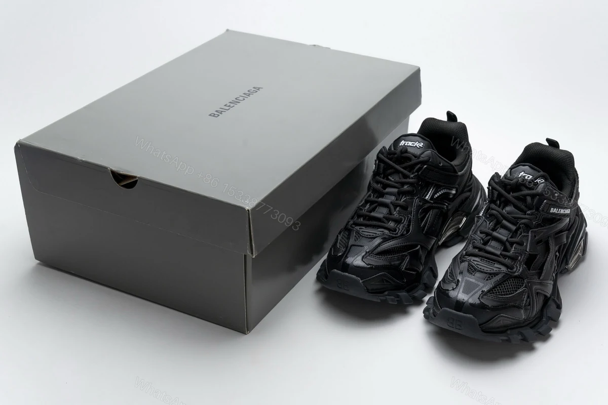 Balenciaga Track 2 Sneaker Black 570391 W2GN1 1000 — view 2