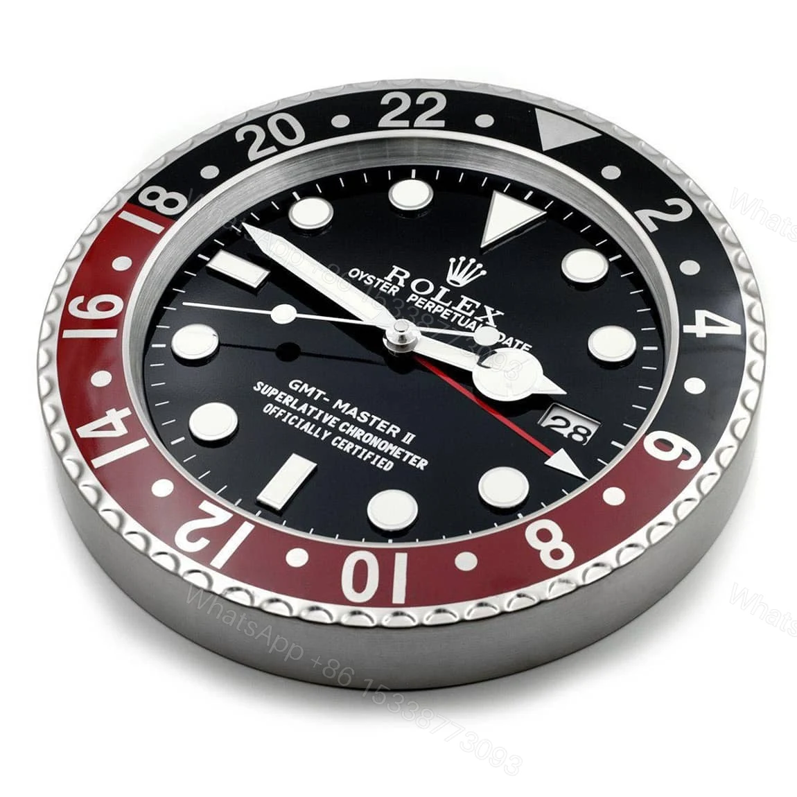 View 3 of ROLEX WALL CLOCK – GMT MASTER II ‘COKE’