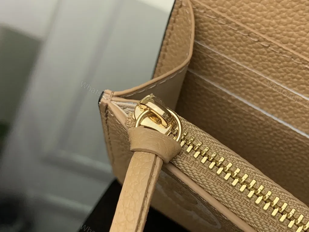 View 6 of Soft Cognac Monogram Clutch: Elevated Everyday Luxury Bag