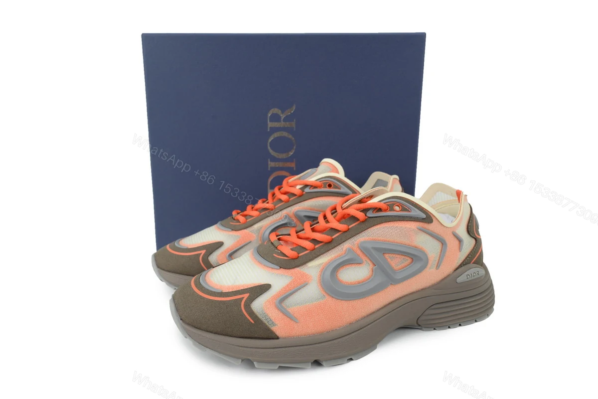 View 7 of Dior B30 Sneakers Yellow
