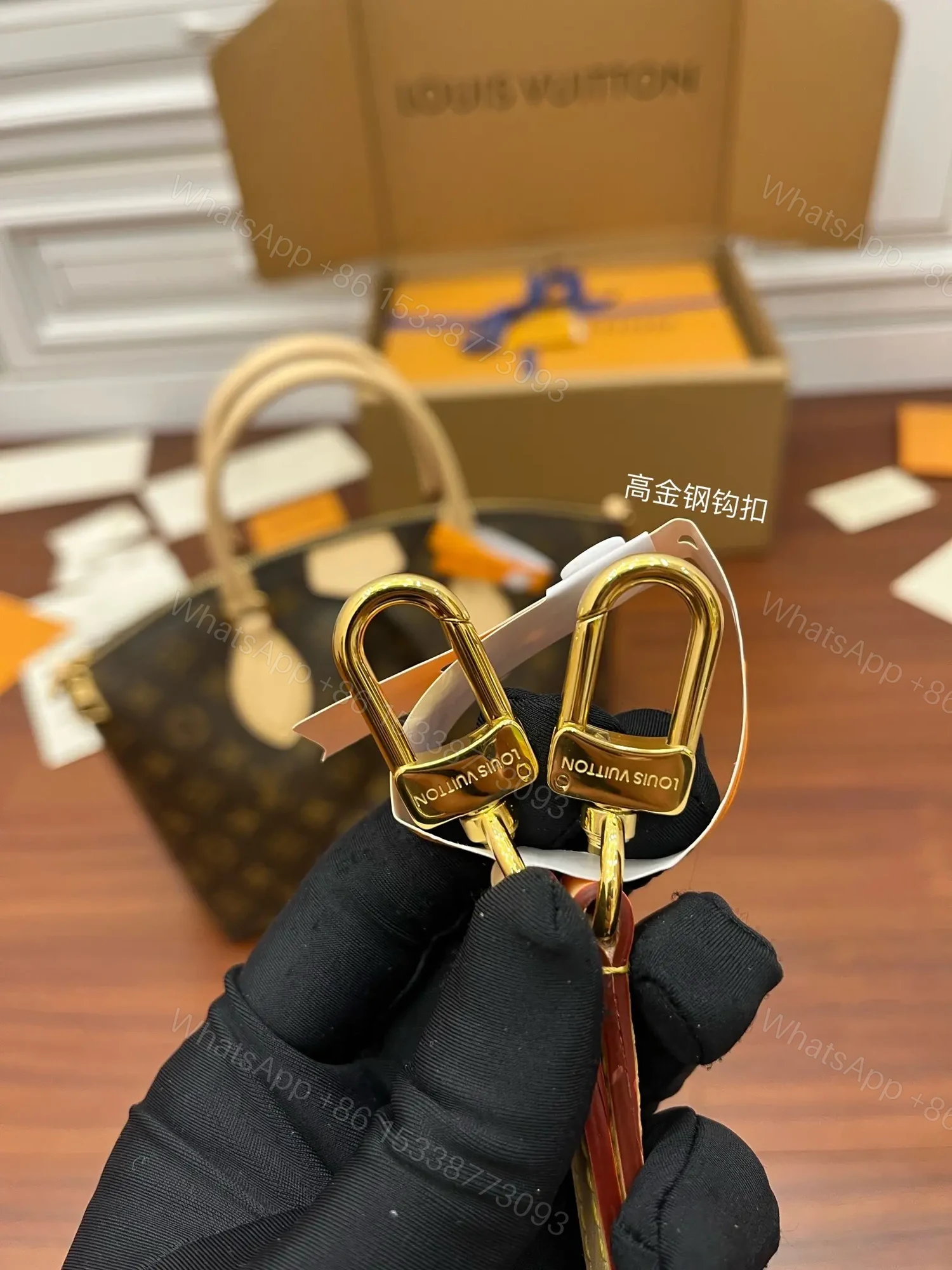 View 5 of Louis Vuitton Boétie PM bag in Monogram