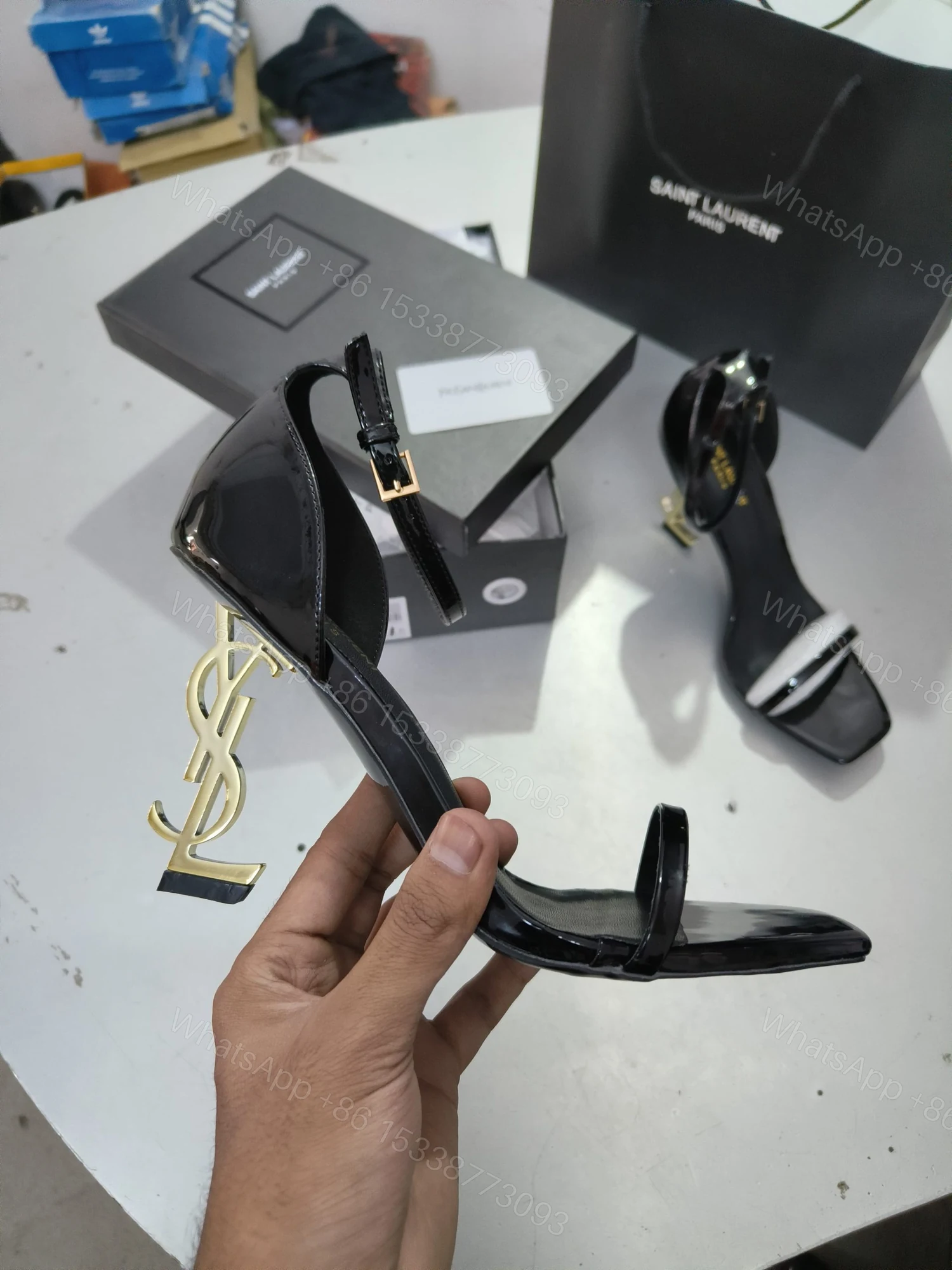 View 7 of BUY YSL TRENDY HIGH-HEEL STYLISH SANDALS FOR WOMEN