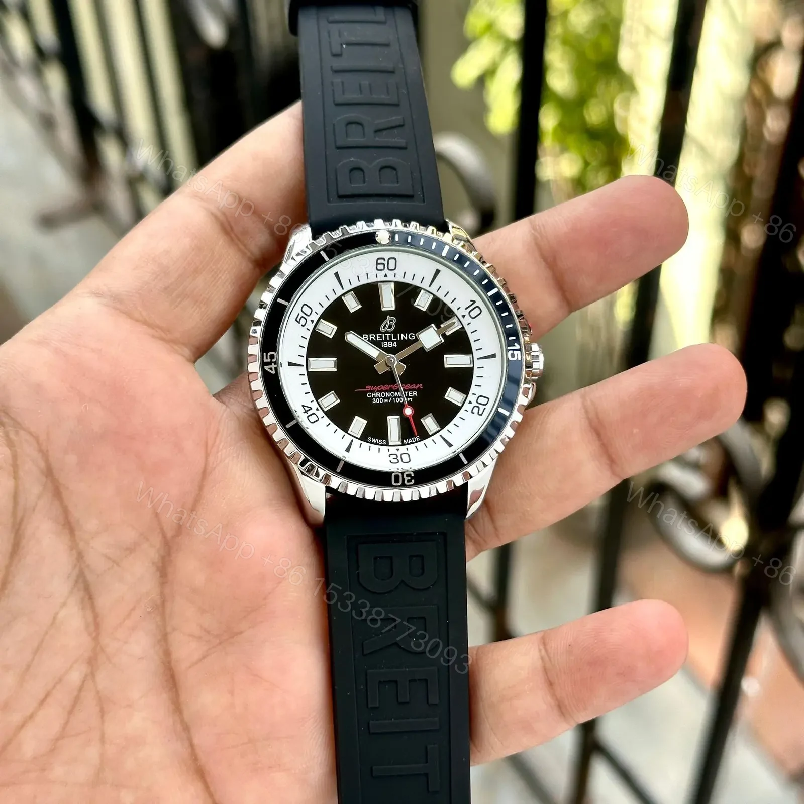 View 2 of # Breitling # For Men # Mirror Quality # Model – Superocean # Dial Size 44MM