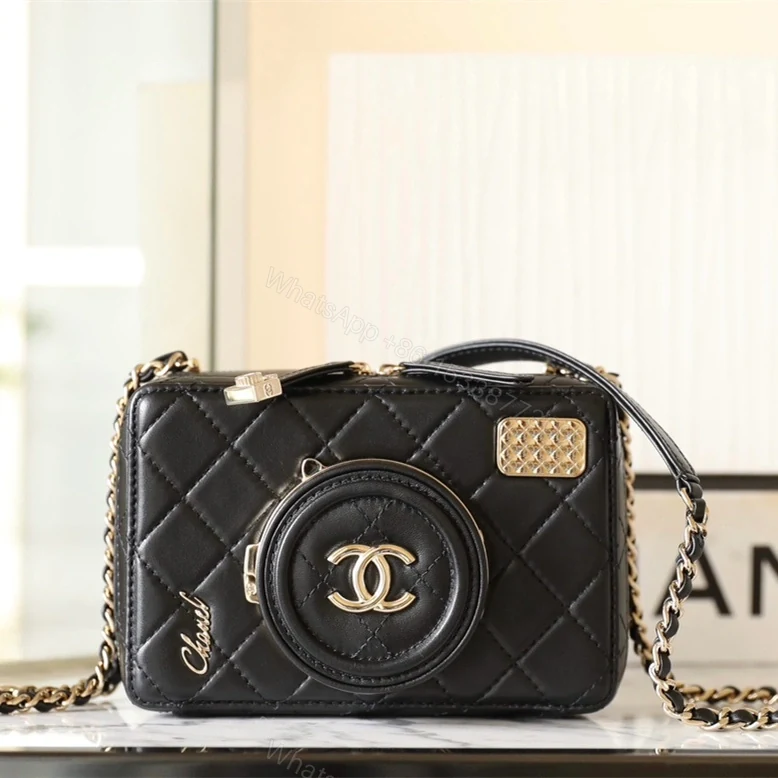 View 5 of 高仿Chanel*24S春夏系列AS4817相機包黑色免檢版