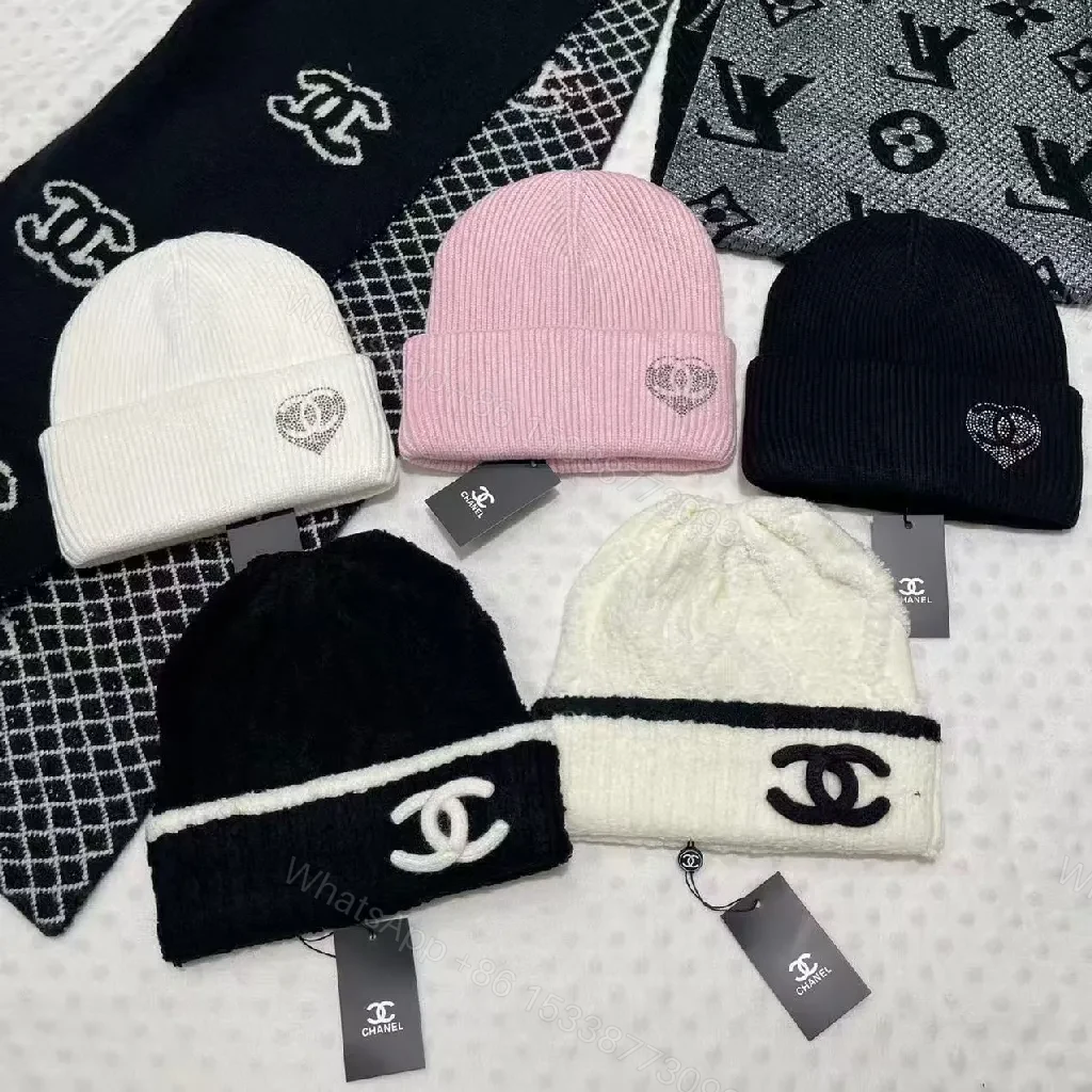 View 2 of Chic Knit Beanie: Luxe Texture, Subtle Embroidery, All-Season Style