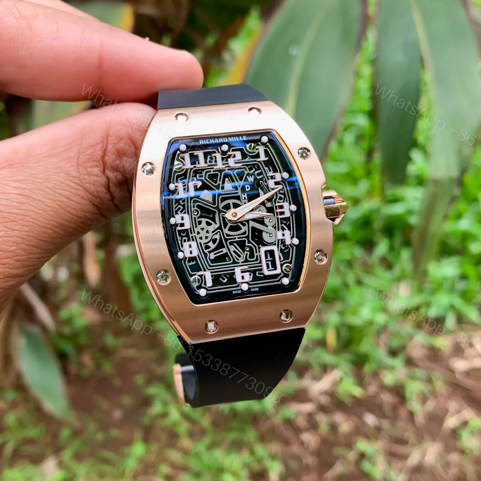 Richard Mille RM 67-01 Extra Flat Rose Gold Tonneau Automatic — view 1