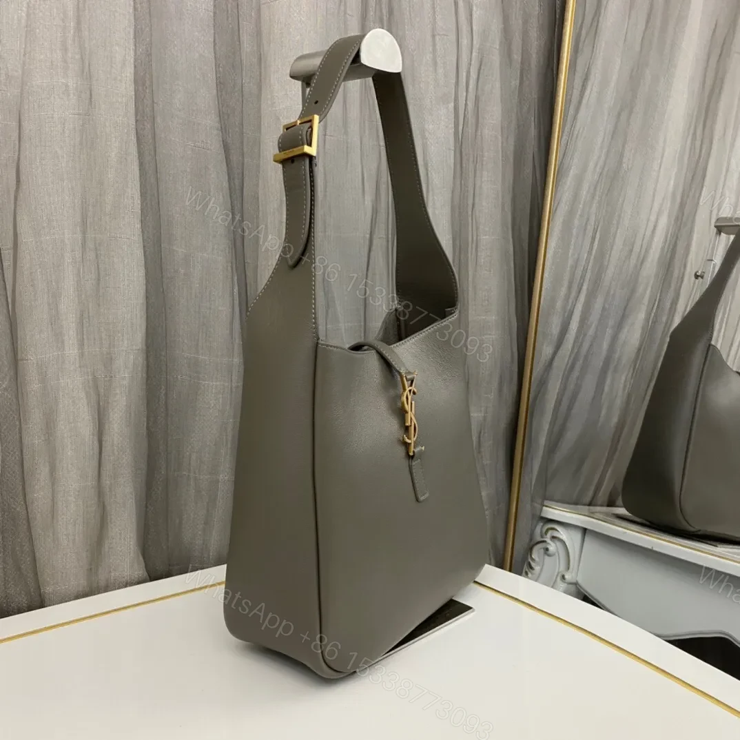 View 3 of Saint Laurent Le 5 à 7 Supple Hobo Bag