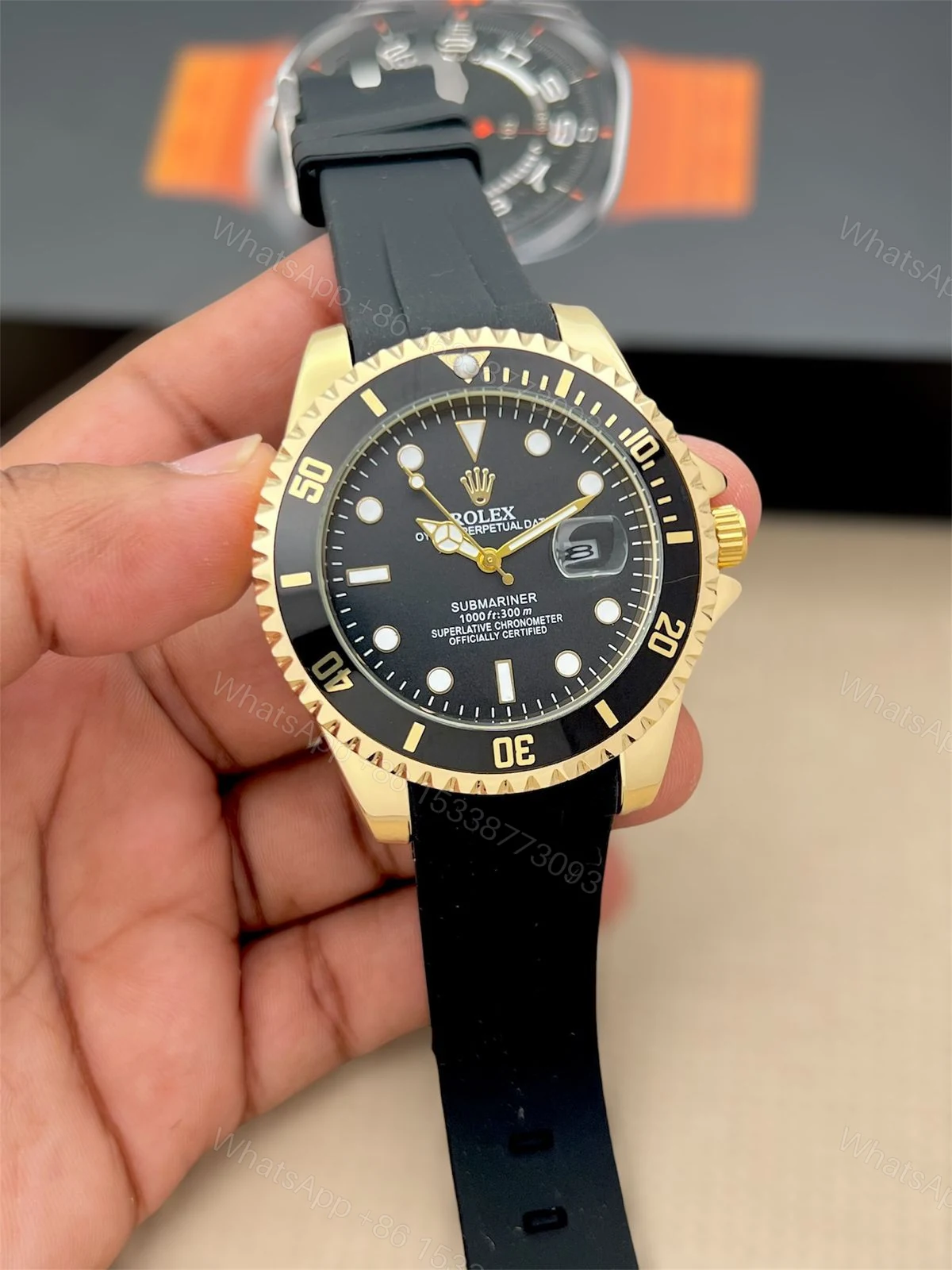 View 4 of First Copy Rolex Men Premium Watch