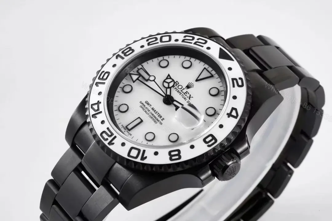 View 3 of AR Factory Clean Factory Rolex GMT-Master II Oreo Black & White Watch