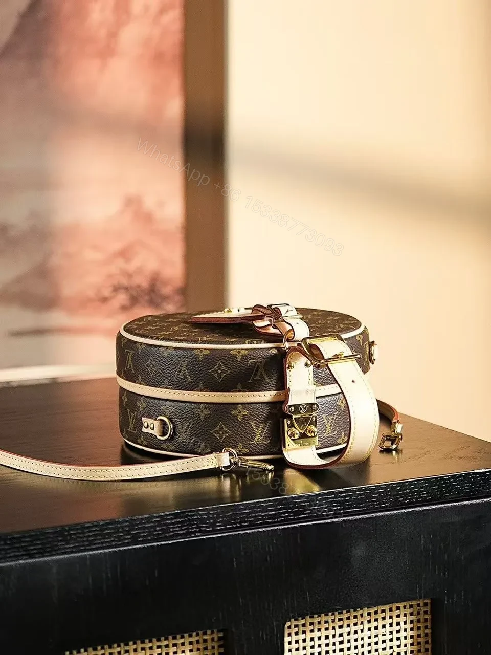 View 7 of Louis Vuitton Petite Boite Chapeau handbag in Monogram canvas