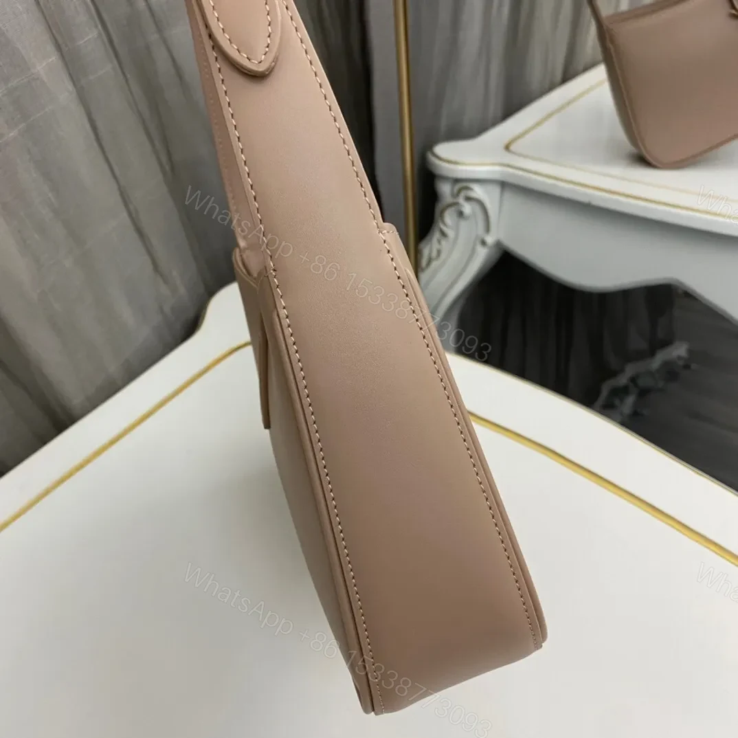 View 2 of Saint Laurent le 5 a 7 mini hobo bag – Rosy sand