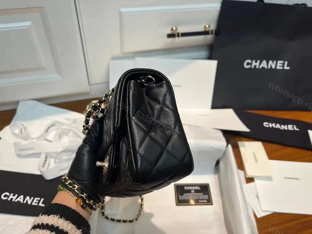View 4 of Chanel-Style Quilted Mini Bag: Iconic Everyday Luxury