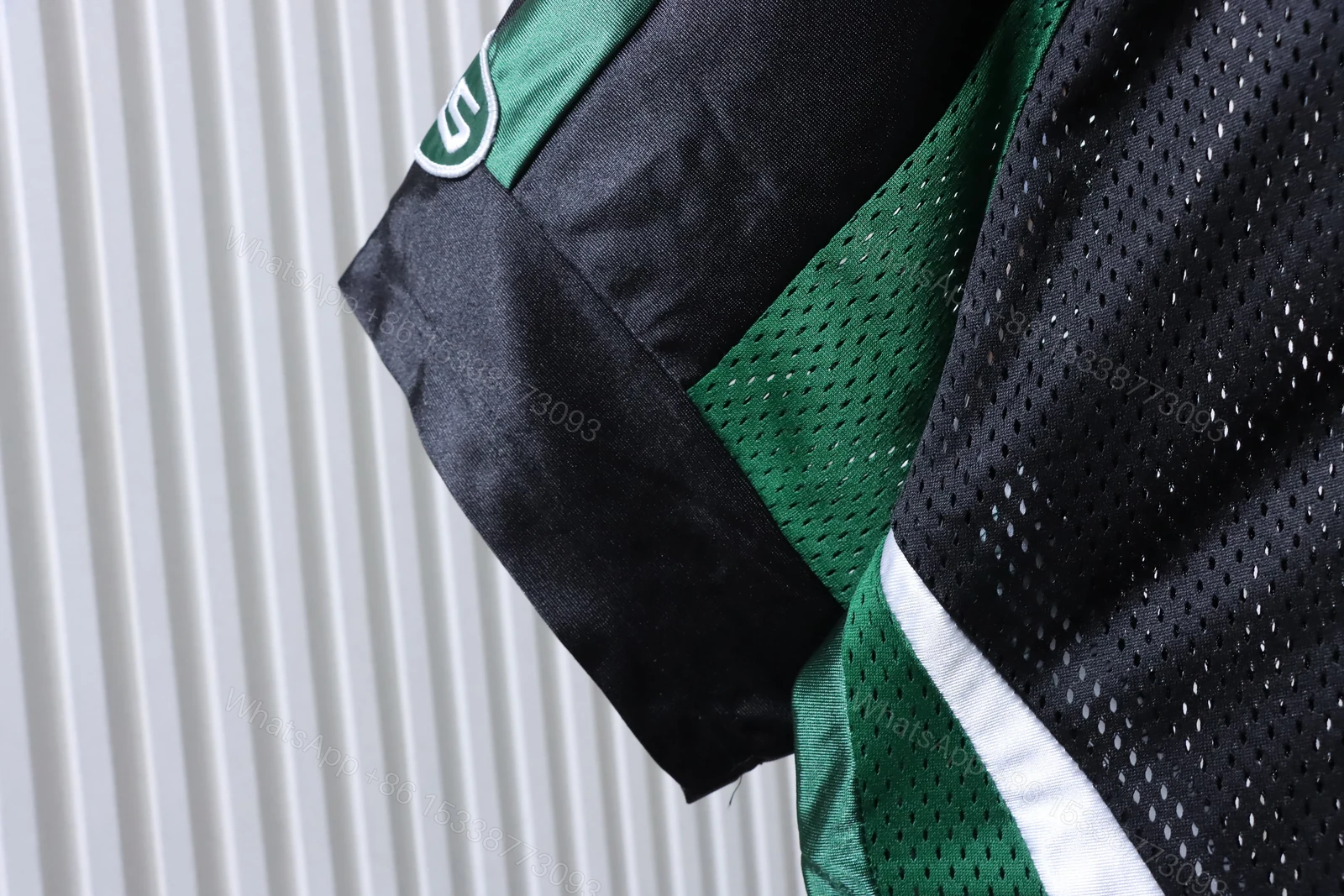 View 5 of Supreme x Martine Rose Mesh American Style Short Sleeve Football Jersey black