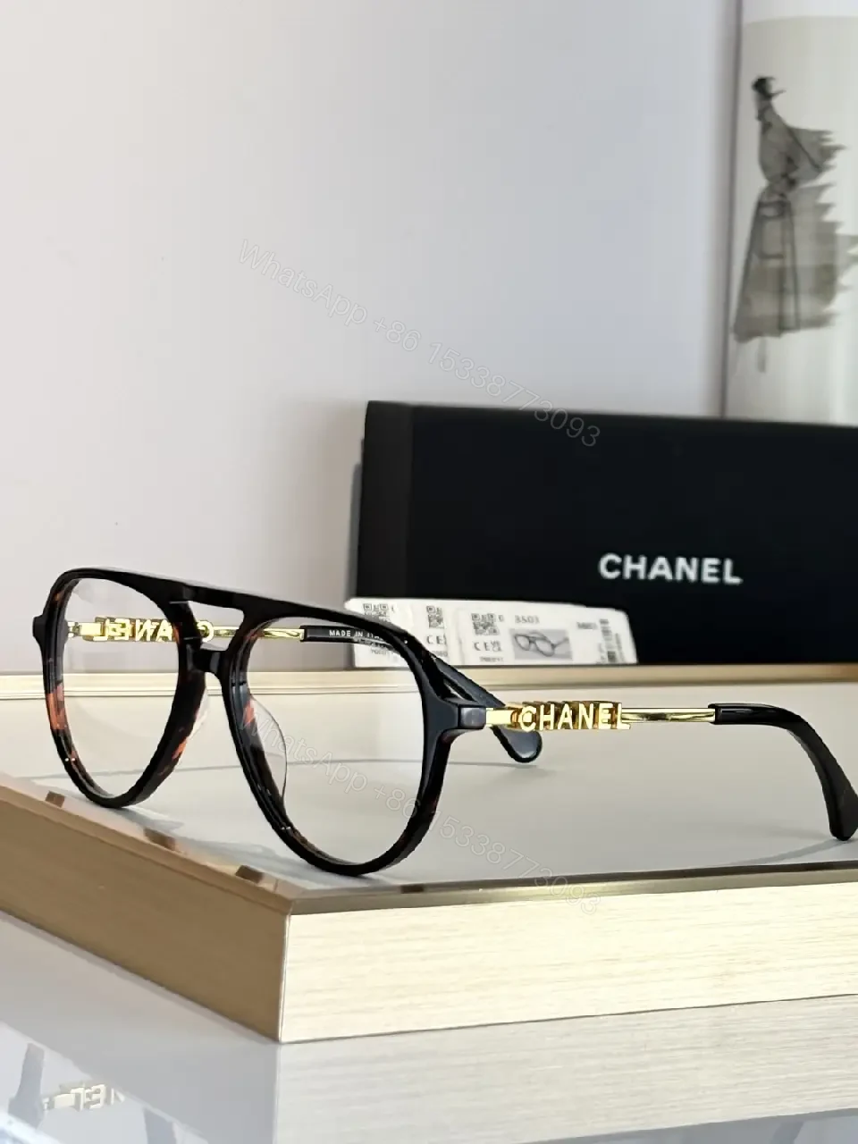 View 4 of Bold Black Acetate Eyewear: Luxe Everyday Glasses