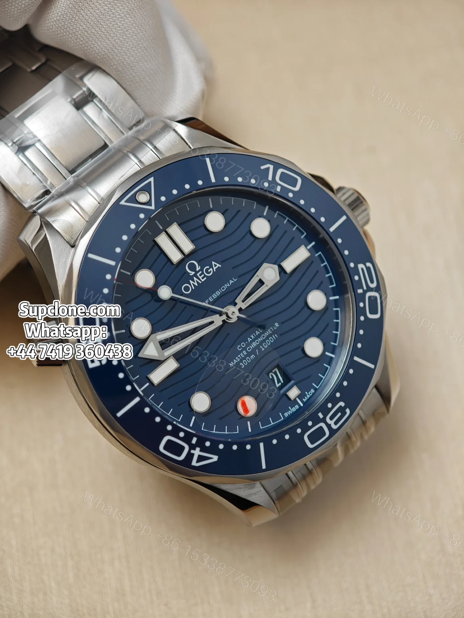 View 2 of OMEGA Super Clone Seamaster Diver 300M 210.30.42.20.03.001 42mm