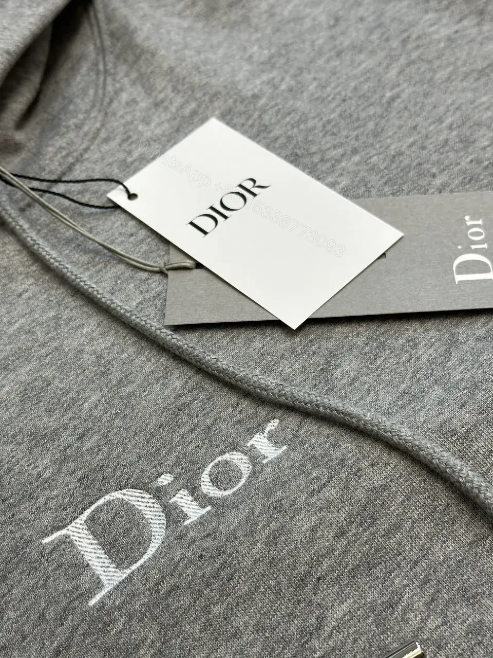 View 5 of Grey Premium Knit Hoodie: Luxe Everyday Comfort
