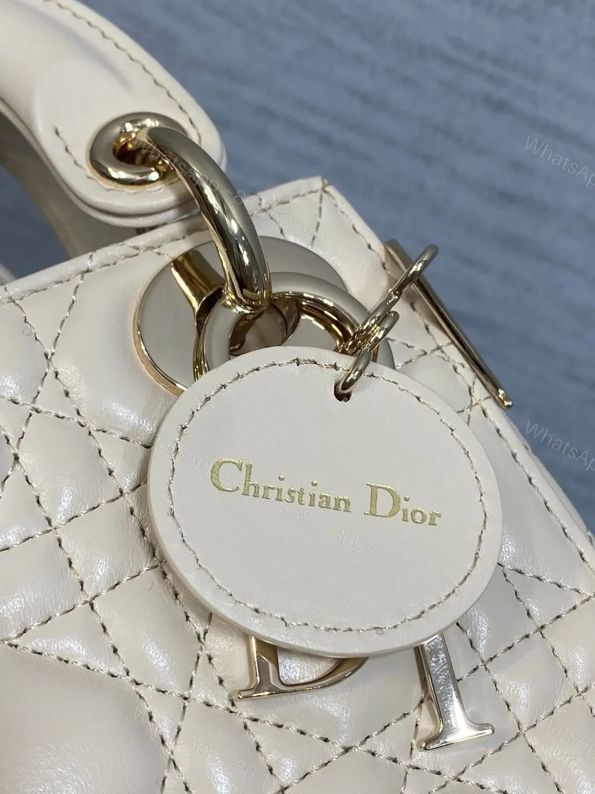 View 5 of Dior Mini Lady Dior Bag