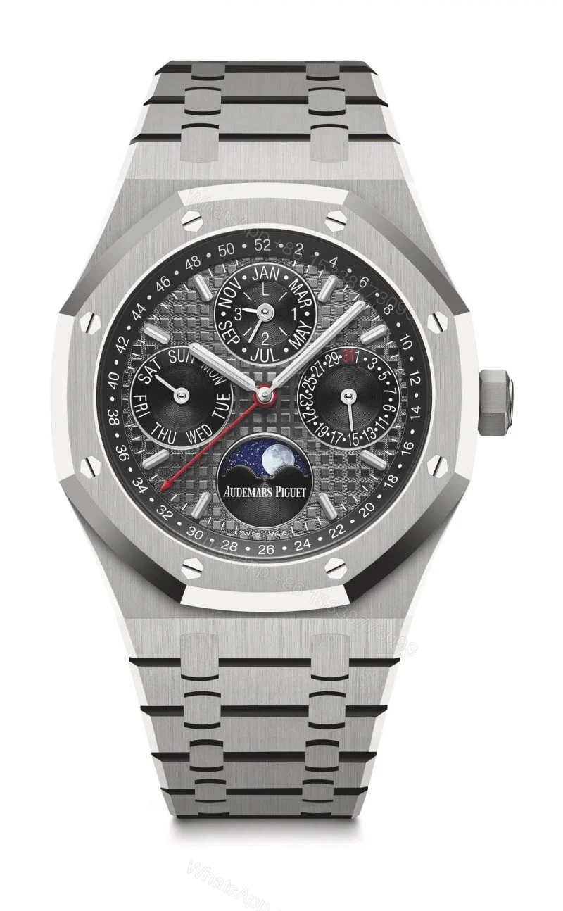 Replica Audemars Piguet Royal Oak Perpetual Calendar Gray 26609TI.OO.1220TI.01 — view 1