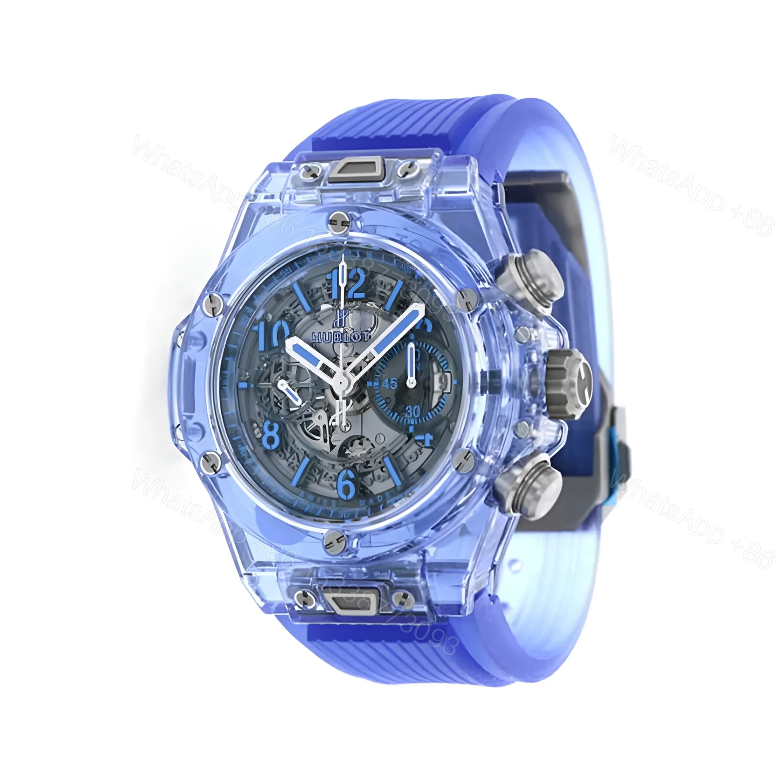View 2 of Hublot Blue Sapphire Replica