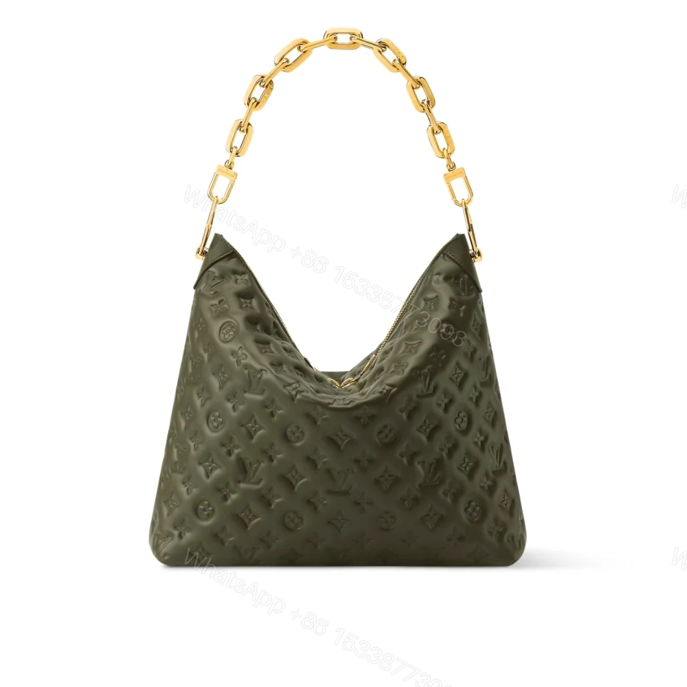Louis Vuitton Coussin Hobo MM Dark Khaki 38Cm M15228 — view 1