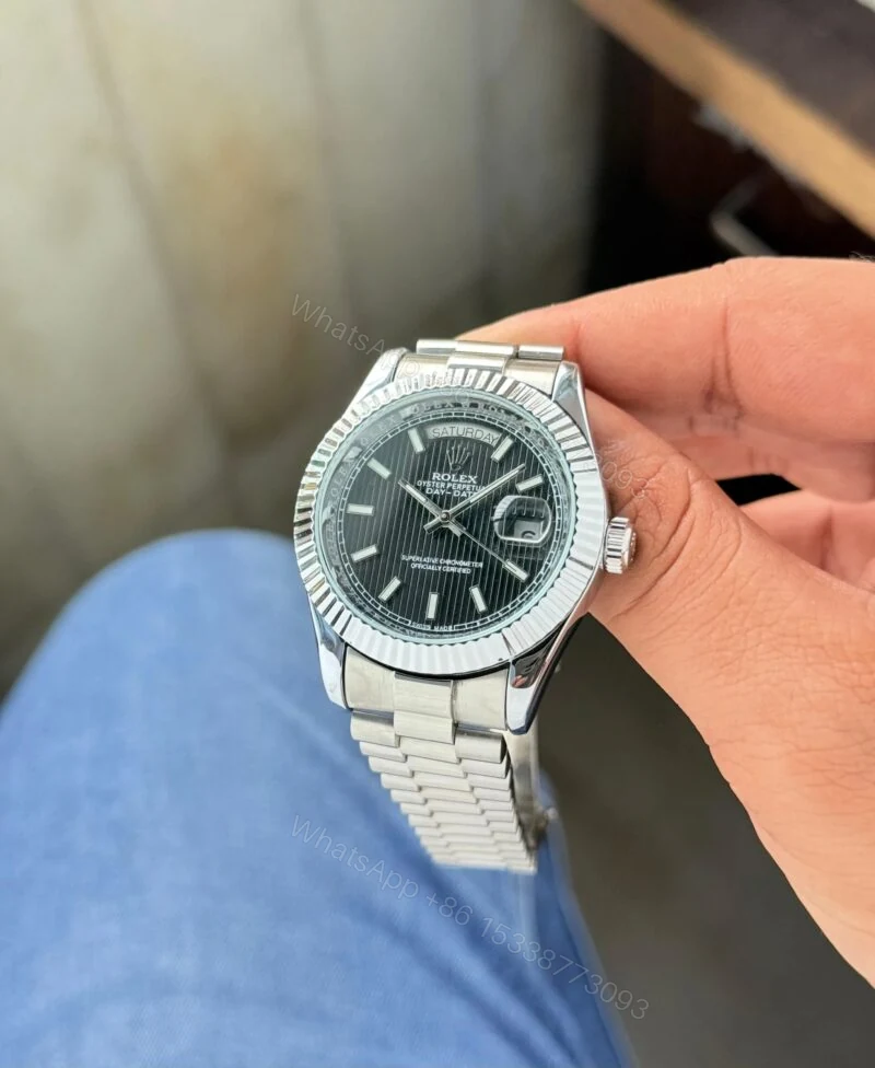 View 3 of Rolex Day-Date Stella Black 40mm Automatic