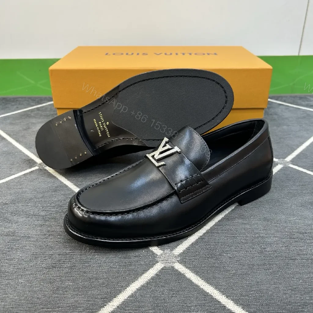 View 4 of Premium Leather Loafers: Subtle Hardware, All-Day Comfort