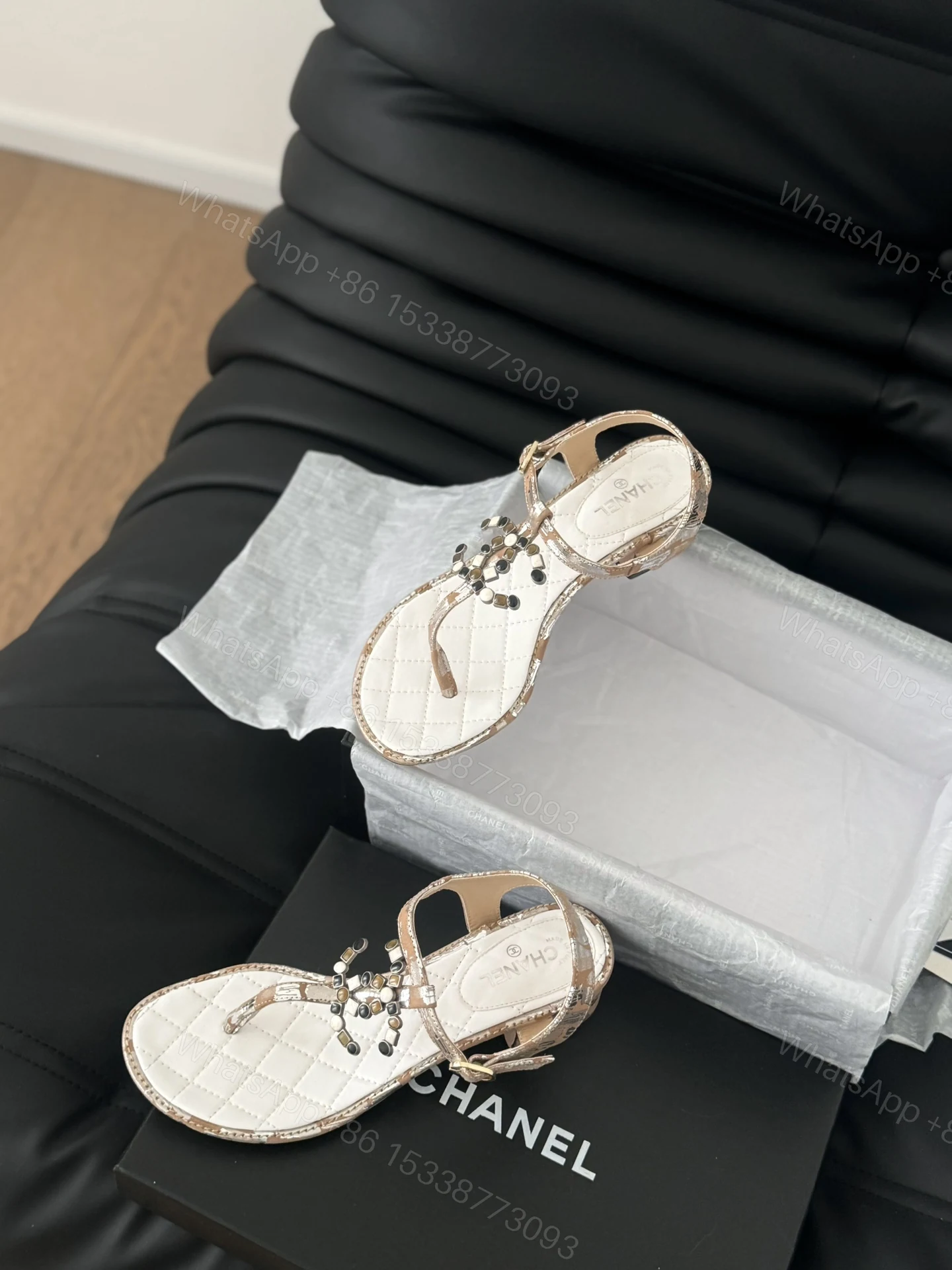 View 3 of Chanel Women’s Sandals 571