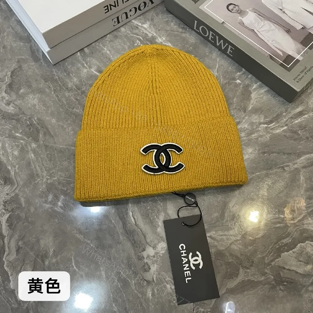 View 15 of Colorful Knit Beanie with Luxe Logo Emblem