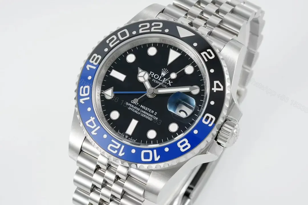 View 3 of Rolex GMT Master II Greenwich 40mm Automatic Watch 126710BLNR-0002