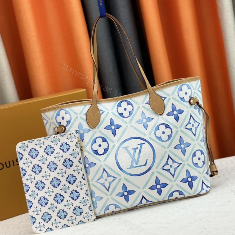 View 2 of Louis Vuitton Neverfull MM Autres Toiles Monogram Lagoon 31Cm M11263