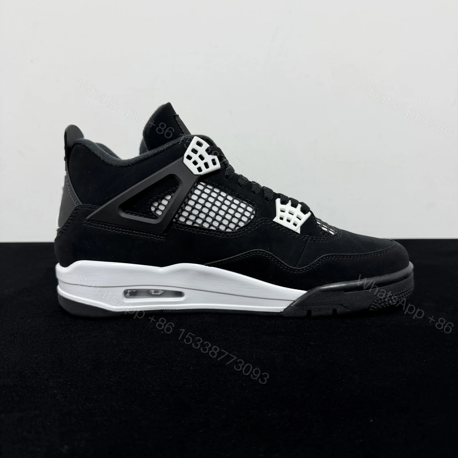 View 2 of Air Jordan 4 Retro White Thunder Reps