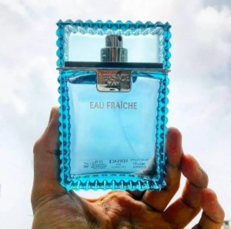 View 2 of First Copy Versace Pour Homme Blue Eau De Toilette Premium Long Lasting Fragrance For Men