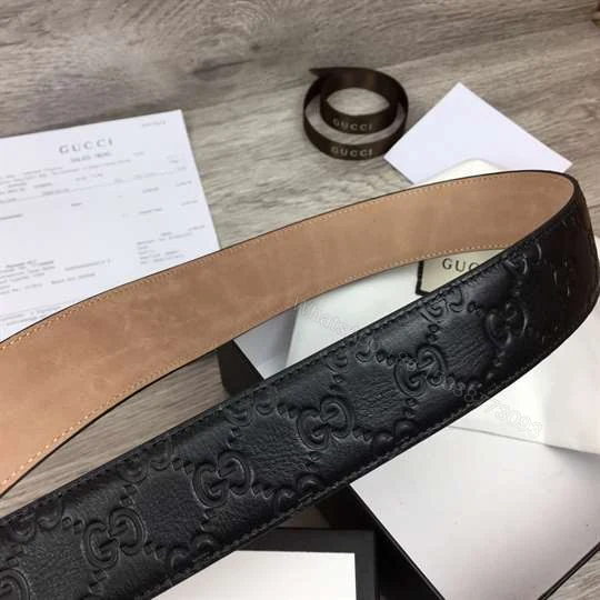 View 4 of GUCCI GG SUPREME BELT WITH G BUCKLE – B43
