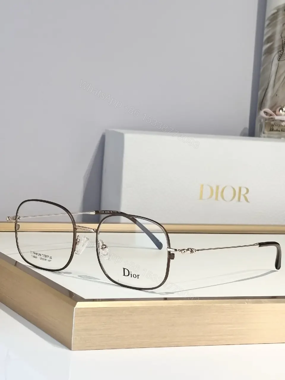 View 7 of Refined Titanium Eyewear: Subtle Geometry, All-Day Comfort
