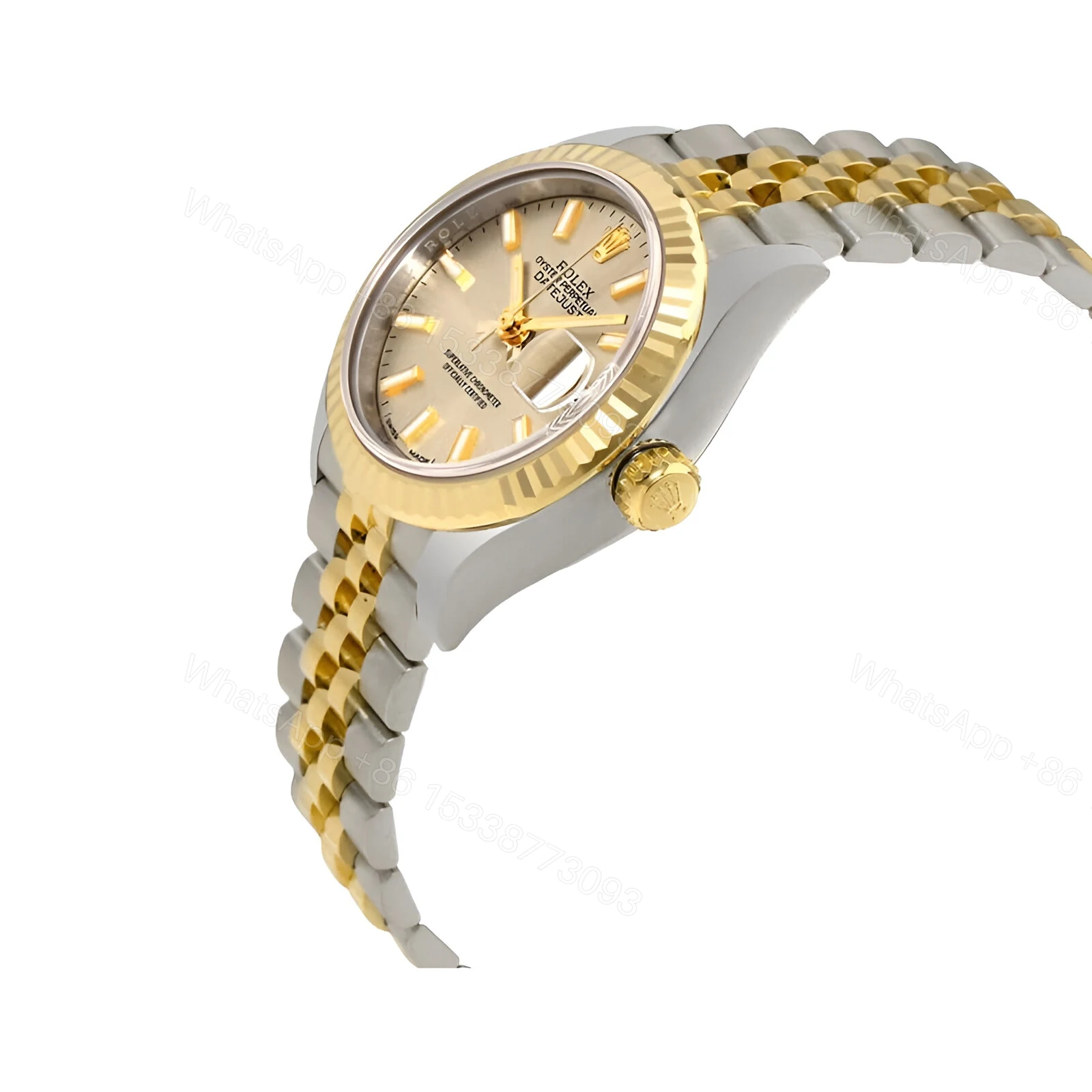 View 3 of Rolex 279173 Champagne Replica
