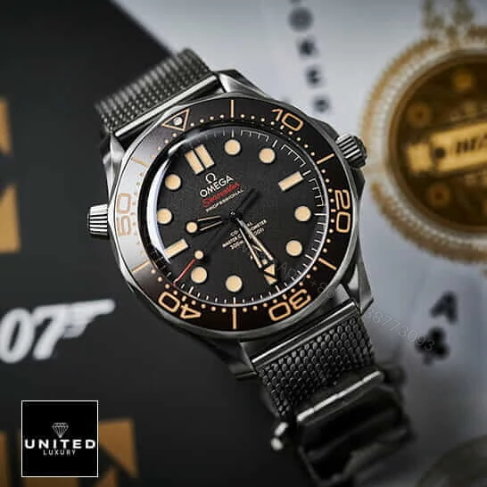 View 5 of Seamaster 300M 007 Brown Dial Replica