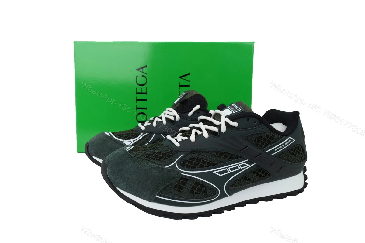 View 7 of Bottega Veneta Orbit Dark Green
