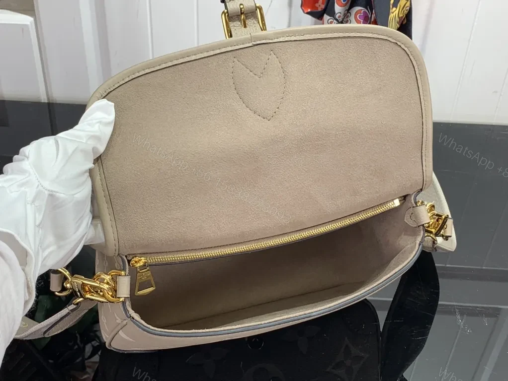 View 8 of Taupe Monogram Flap Bag â€“ Luxe Everyday Carry