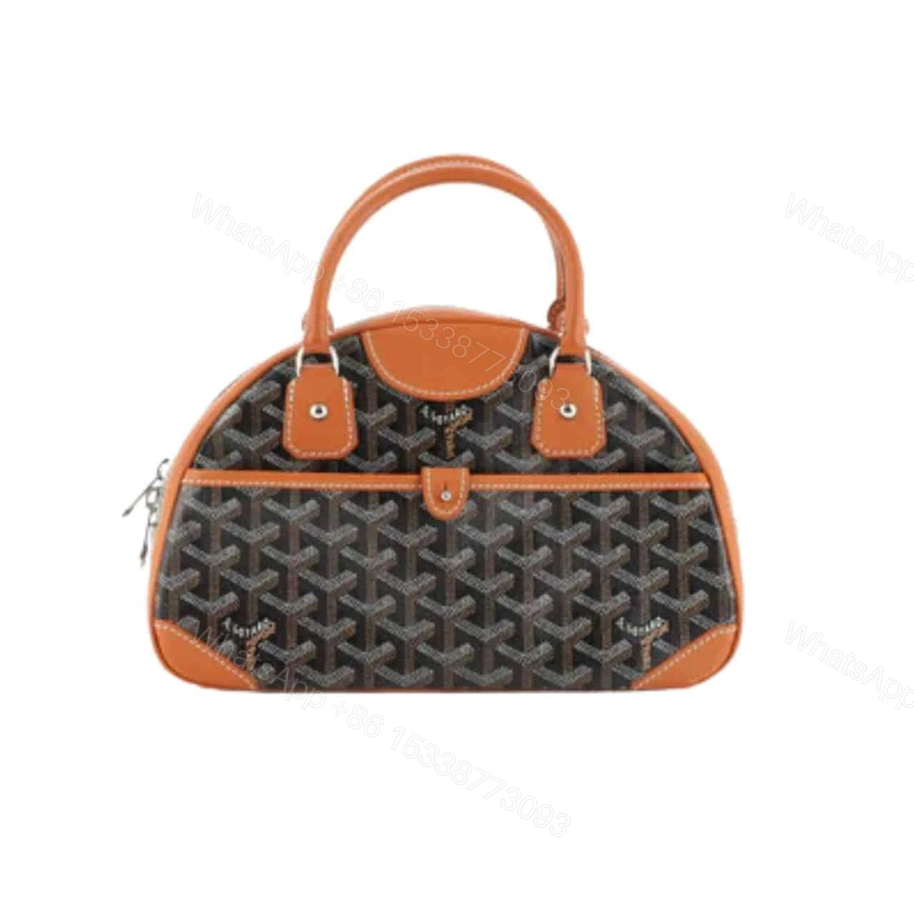 GOYARD SAINT JEANNE PM BLACK TAN 26CM — view 1