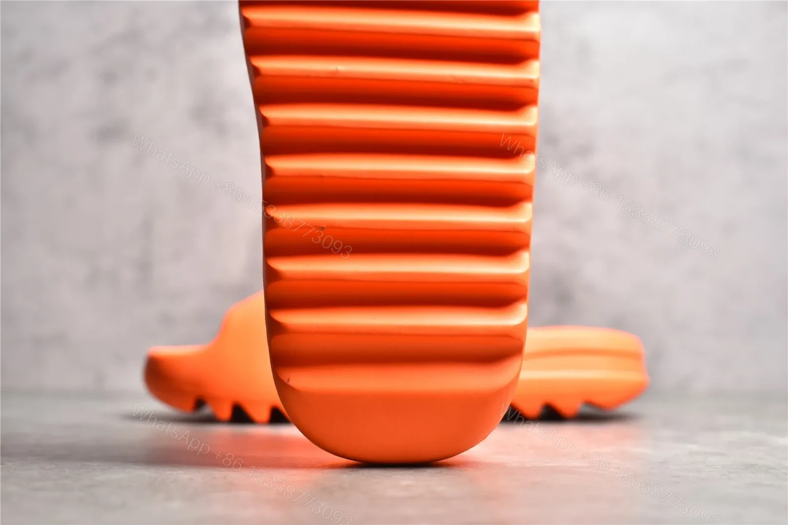 View 8 of Yeezy Slide Enflame Orange Reps
