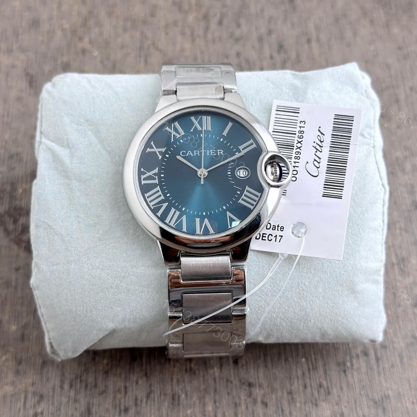 View 4 of Cartier Ballon Bleu Blue Dial