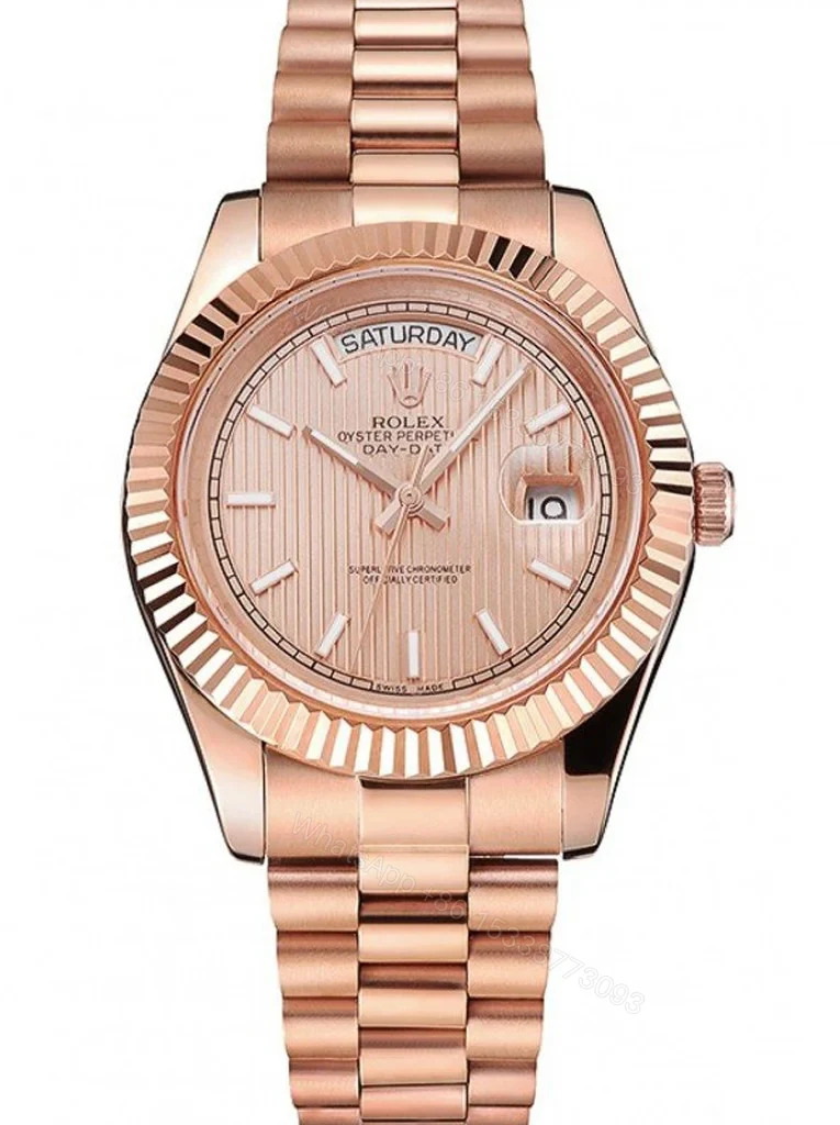 Superclone Rolex Day-Date Rose-Gold Dial REP016823 40 mm — view 1