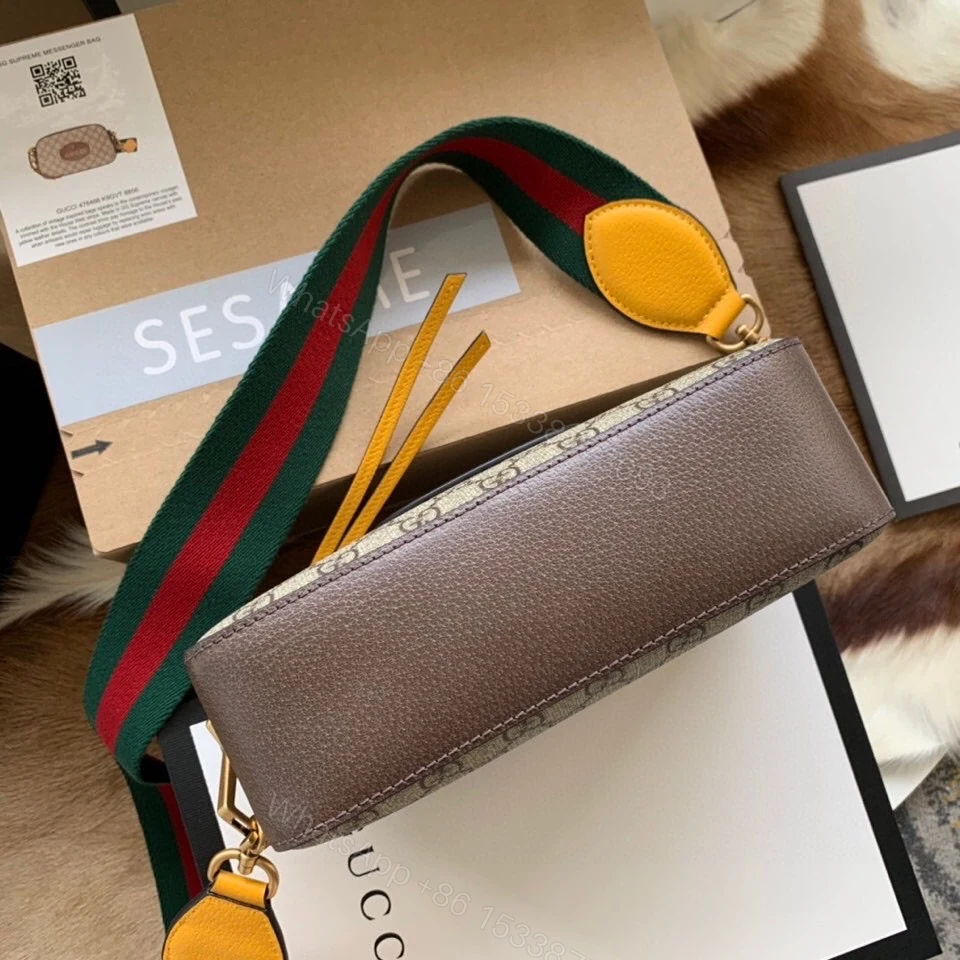 View 7 of Neo Vintage GG Supreme messenger bag