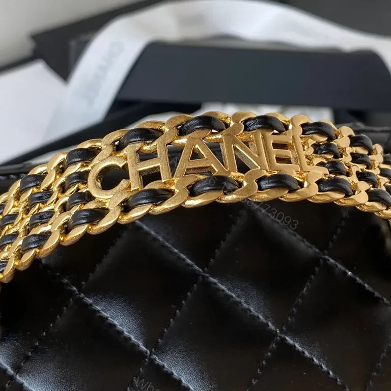 View 2 of Quilted Lambskin Mini Bag: Timeless Luxury, Modern Versatility