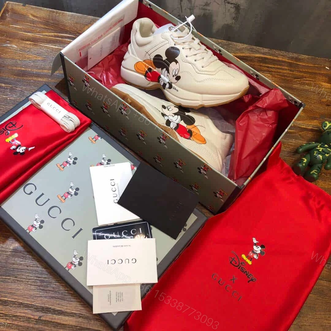 View 6 of GUCCI DISNEY RHYTON MICKEY MOUSE SNEAKER